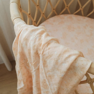 Organic Nursery Linen - Wild Peony