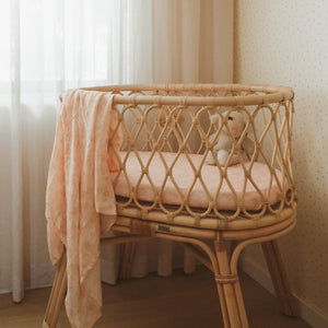 Organic Nursery Linen - Wild Peony