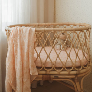 Organic Nursery Linen - Wild Peony