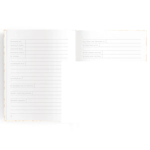 Baby Book - Daisy Grid (boxed)