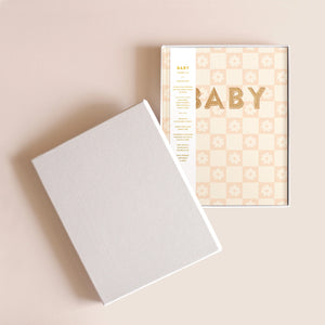 Baby Book - Daisy Grid (boxed)