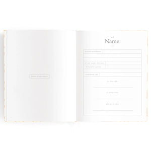 Baby Book - Daisy Grid (boxed)