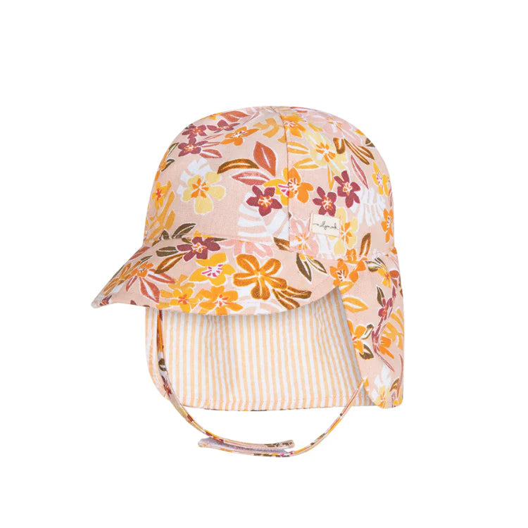 Hat - Baby Girl - Moana Peach Legionnaire (0-2 years)