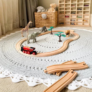 Crochet Rug 120cm - Aria