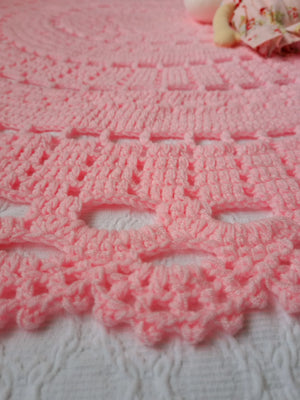 Crochet Rug 120cm - Everly