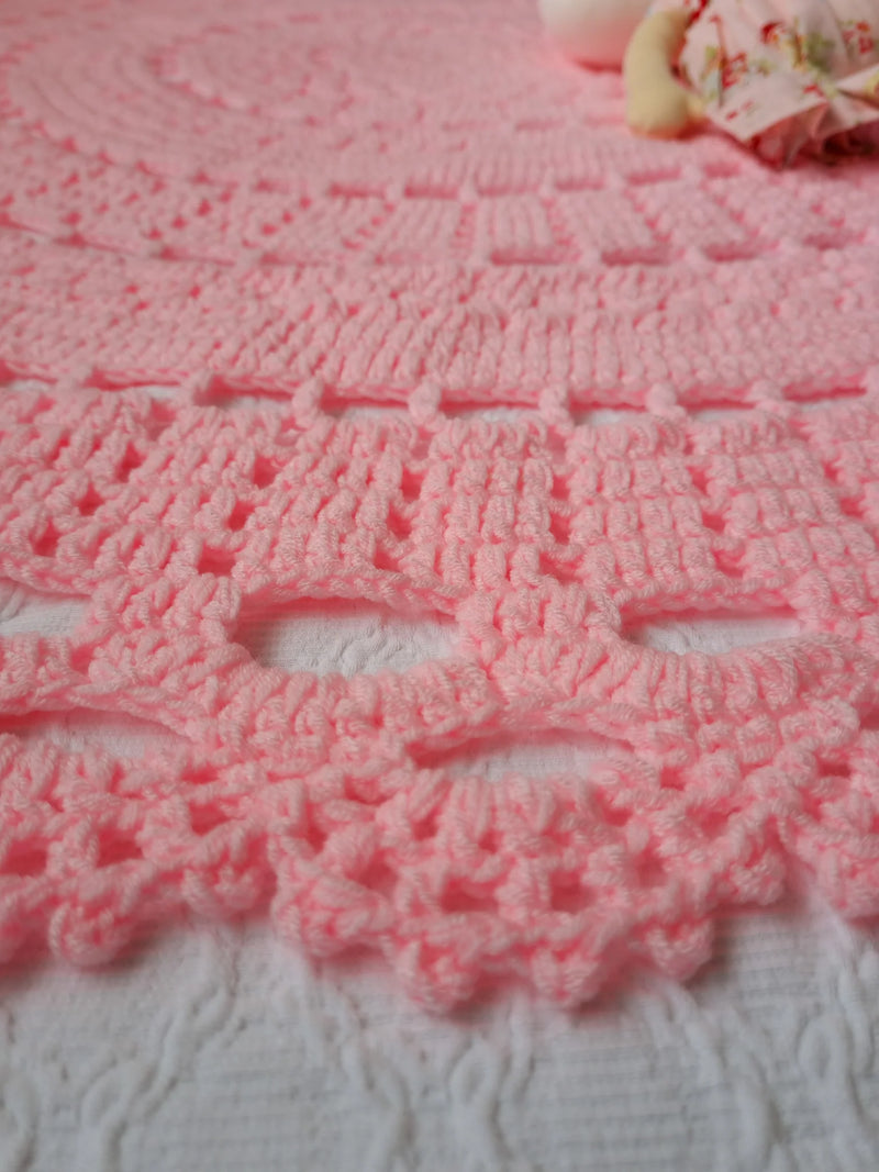 Crochet Rug 120cm - Everly