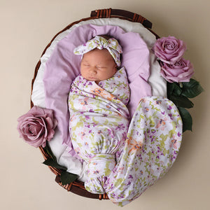 Jersey Wrap Set - Isla