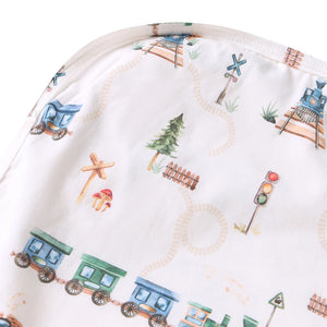 Jersey Wrap Set - Trains