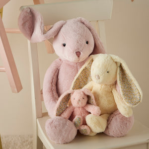 Jiggle & Giggle - Floral Bunny - Peach (2 sizes)