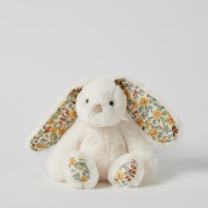 Jiggle & Giggle - Floral Bunny - White (2 sizes)