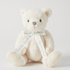 Jiggle & Giggle - I Love You Very Much Bear - Cream