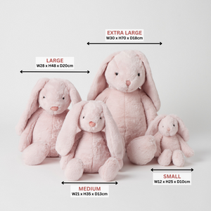 Jiggle & Giggle - Pink Bunny - 25cm & 35cm