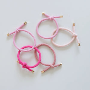 Hair Ties - Pandora Pink