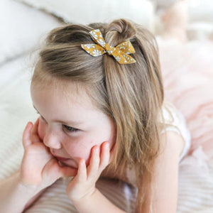 Petite Bow Clip - Rachel