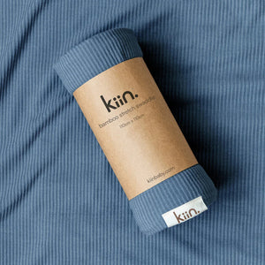 Bamboo Stretch Swaddle - Blue Shadow (plus accessories)