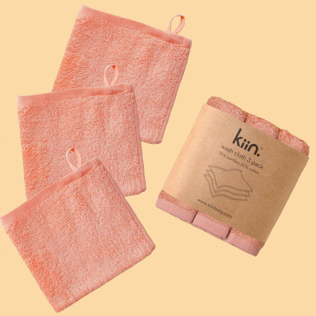 Wash Cloth 3 Pack - Blush