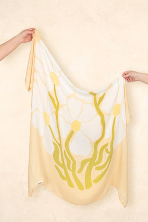 Organic Wrap Rainbow - Fleur Warm Oat