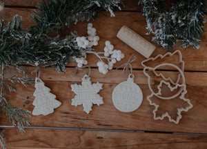 Eco Cutter Set - Christmas Ornament Roller & Cutter Set