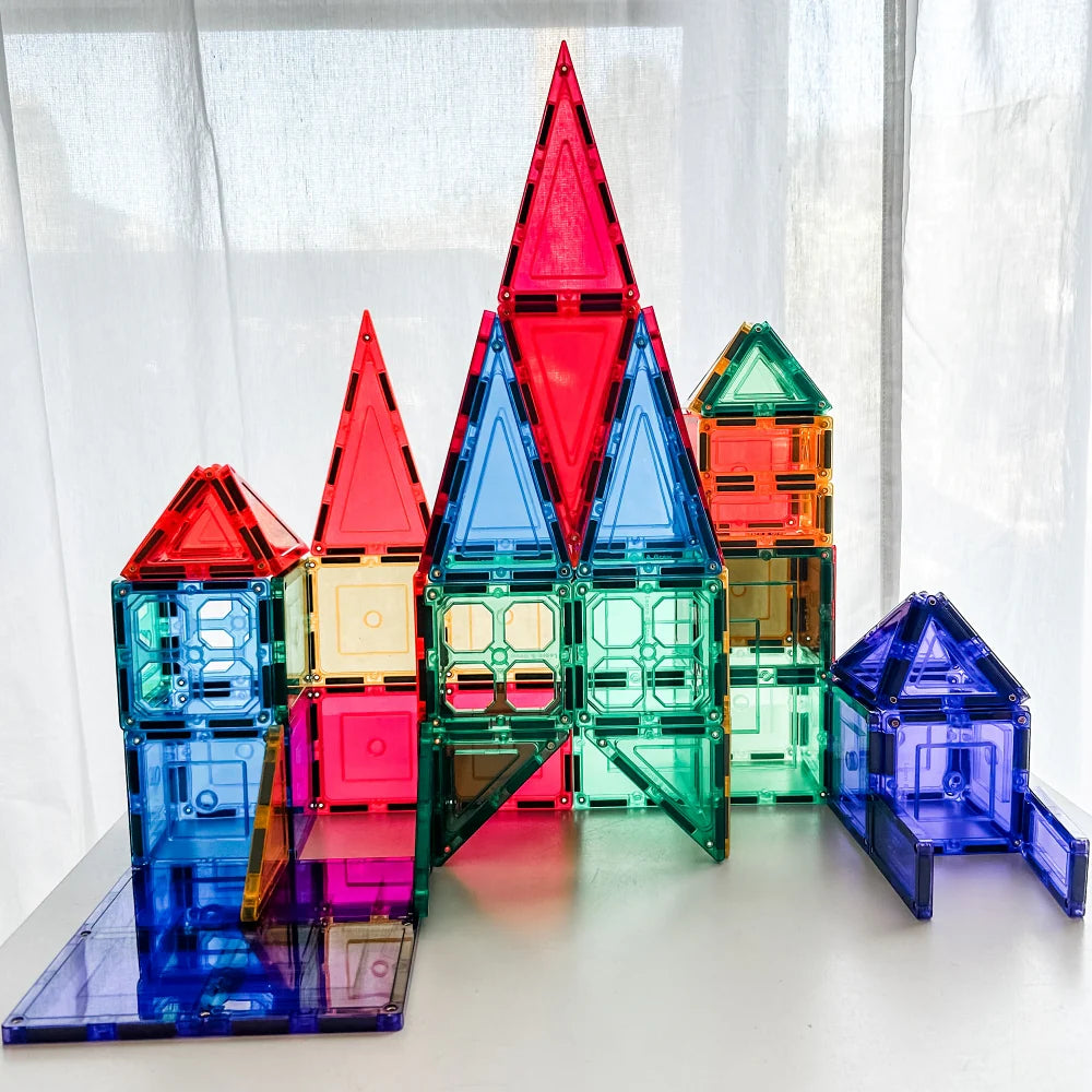 Magnetic Tiles - 64 Piece Set