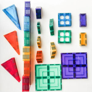 Magnetic Tiles - 64 Piece Set