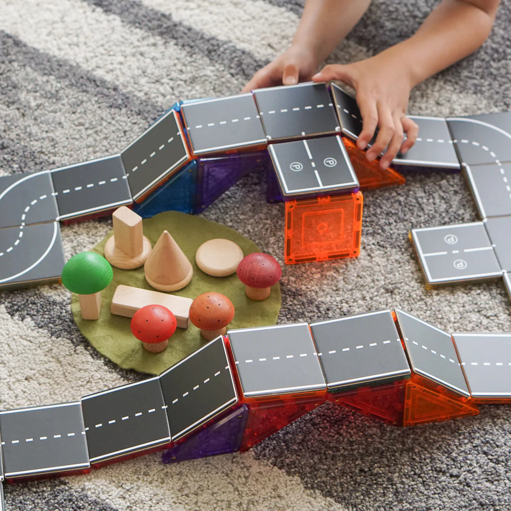 Magnetic Tiles - Tile Topper Road Pack (40 Pieces)
