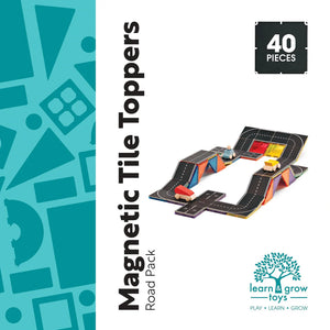 Magnetic Tiles - Tile Topper Road Pack (40 Pieces)