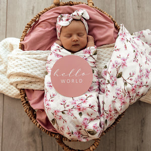 Reversible Milestone Cards - Cherry Blossom & Jewel