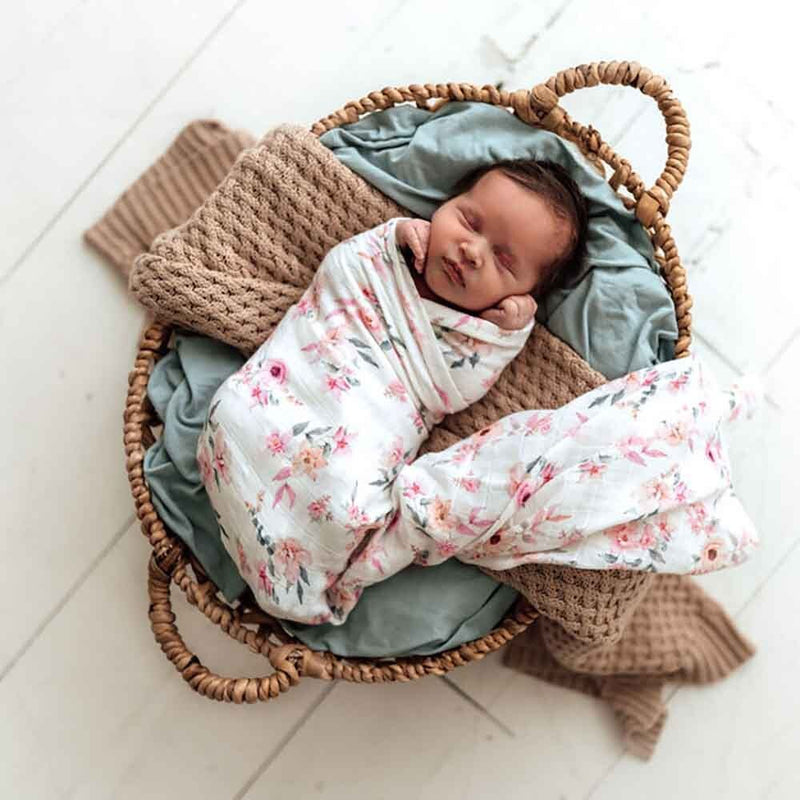 Organic Muslin Wrap - Camille