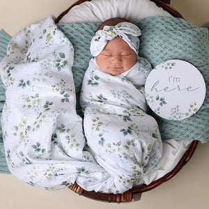 Organic Muslin Wrap - Eden