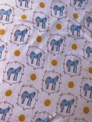 Bamboo Wrap - Blue Pony Club