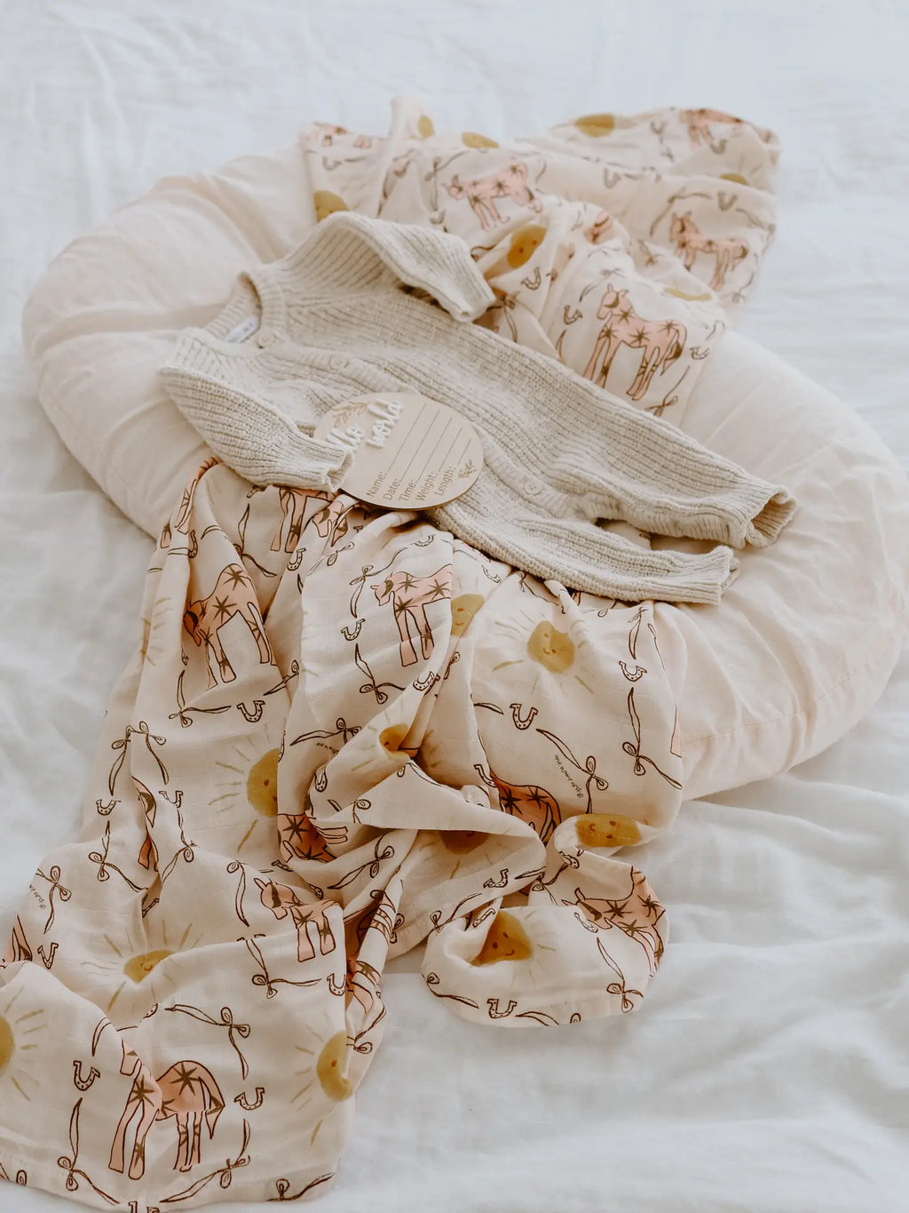 Bamboo Wrap - Pink Pony Club