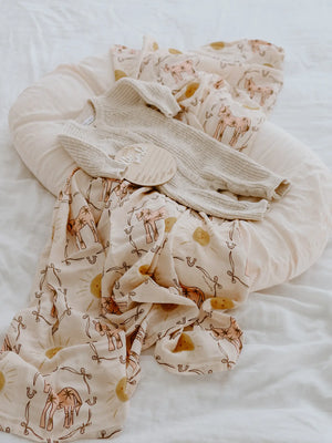 Bamboo Wrap - Pink Pony Club