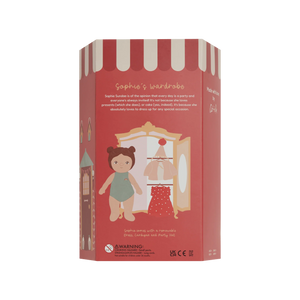 Olli Ella - Dress Me Dinky - Sophie Sundae - Red