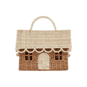 Olli Ella - Rattan Gingerbread Casa Clutch