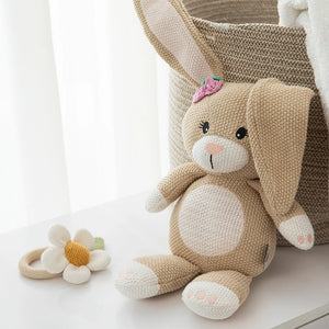 Daisy Teething Ring Rattle - Whimsical Wonderland