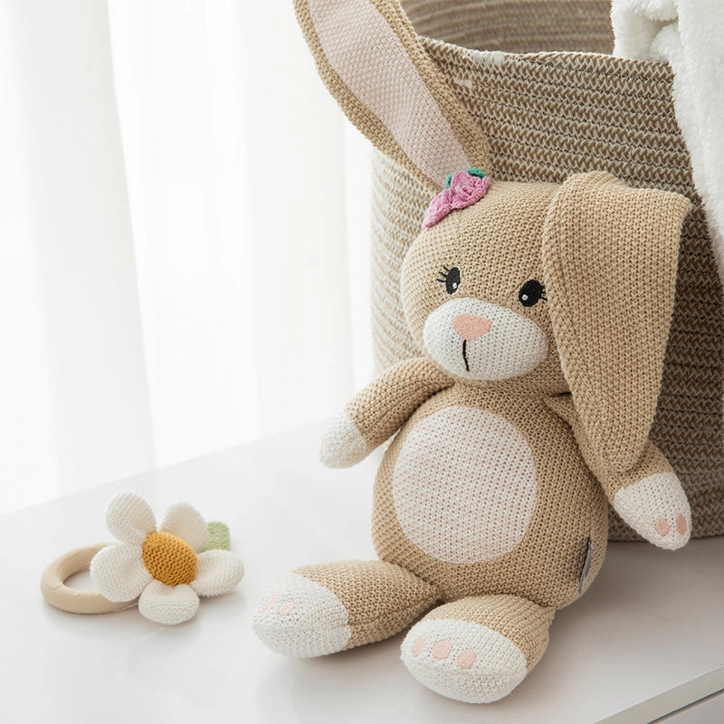 Daisy Teething Ring Rattle - Whimsical Wonderland