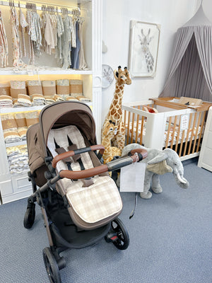 Pramliner - Gingham (shoulder straps included)