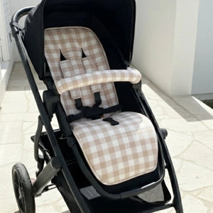 Pramliner - Gingham (shoulder straps included)