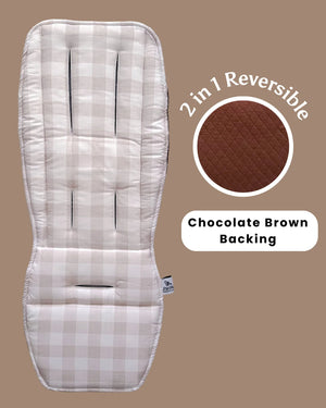 Pramliner - Gingham (shoulder straps included)