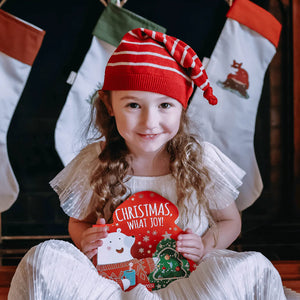 Board Book - Shaped Book - Christmas, What Joy!