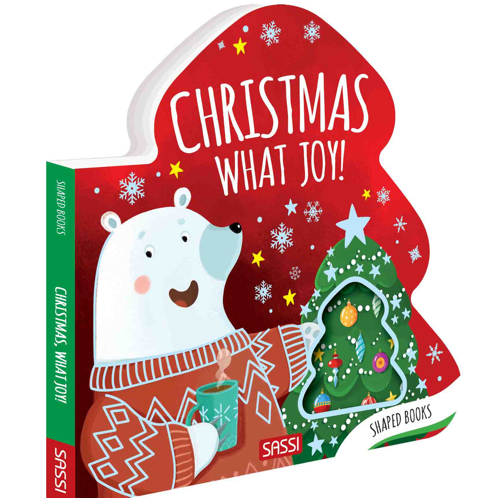 Board Book - Shaped Book - Christmas, What Joy!