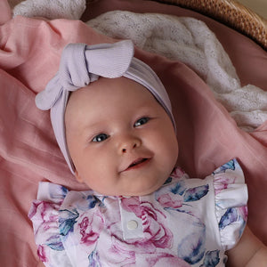 Topknot Ribbed - Lavender