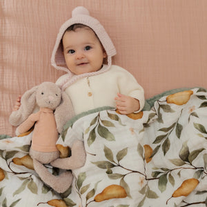 Snuggly Blanket - Whimsical Pear