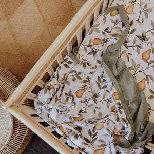 Snuggly Blanket - Whimsical Pear
