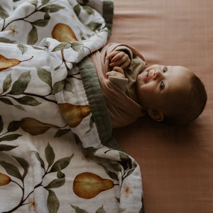 Snuggly Blanket - Whimsical Pear