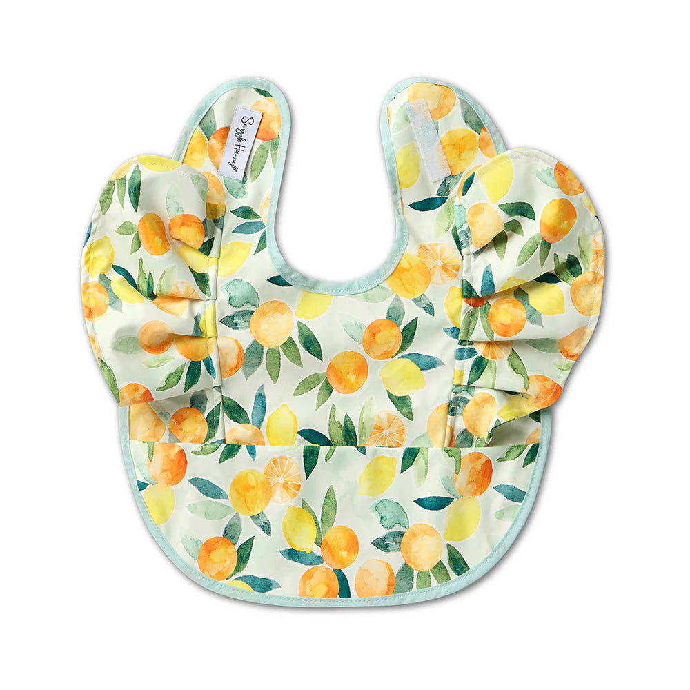 Snuggle Bib - Citrus Squeeze Frill