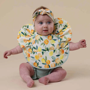 Snuggle Bib - Citrus Squeeze Frill