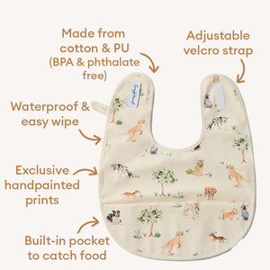 Snuggle Bib - Dog Park