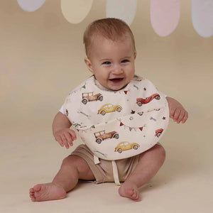 Snuggle Bib - Vintage Cars