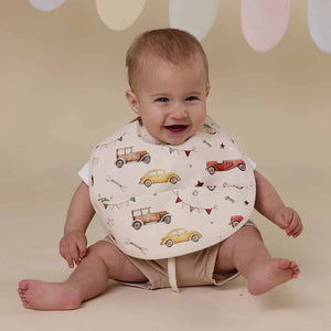 Snuggle Bib - Vintage Cars